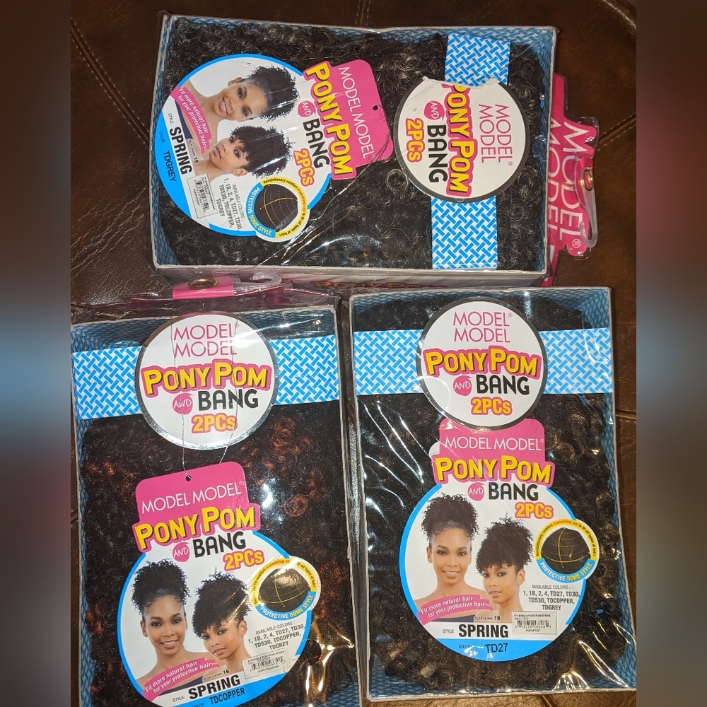 Model Model Pony Pom Bang 2pcs Bundle